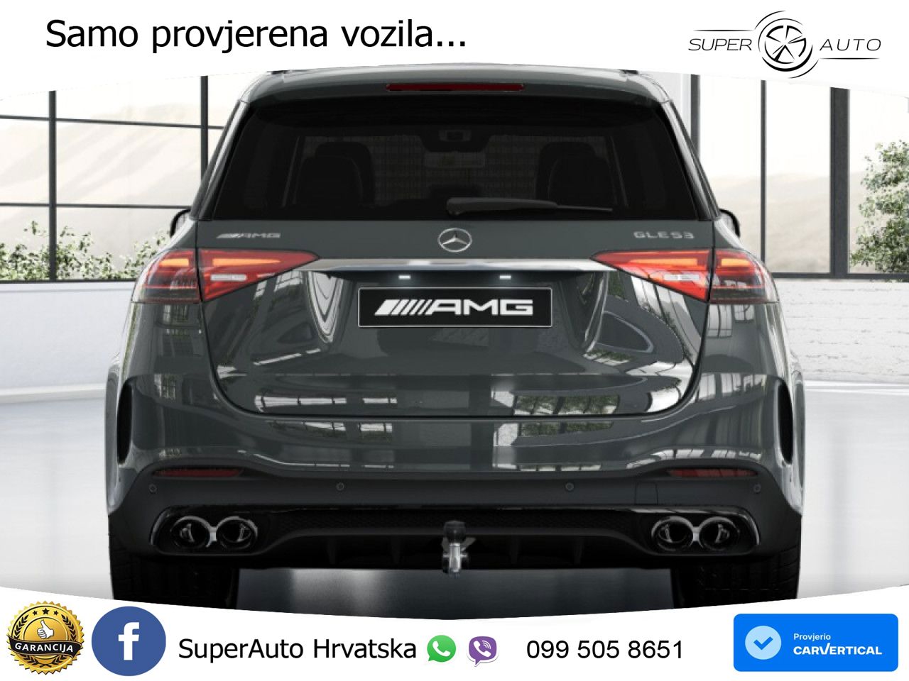 Mercedes AMG GLE 53 (435 KS) EQ Boost 4MATIC+ AMG SPEEDSHIFT TCT 9G LED+GR SJED+ACC