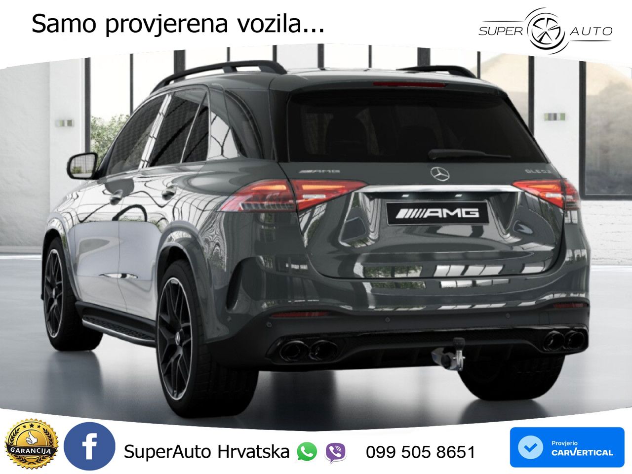 Mercedes AMG GLE 53 (435 KS) EQ Boost 4MATIC+ AMG SPEEDSHIFT TCT 9G LED+GR SJED+ACC