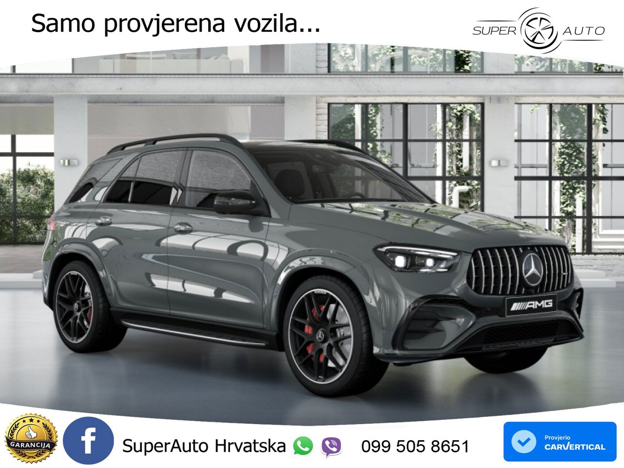 Mercedes AMG GLE 53 (435 KS) EQ Boost 4MATIC+ AMG SPEEDSHIFT TCT 9G LED+GR SJED+ACC