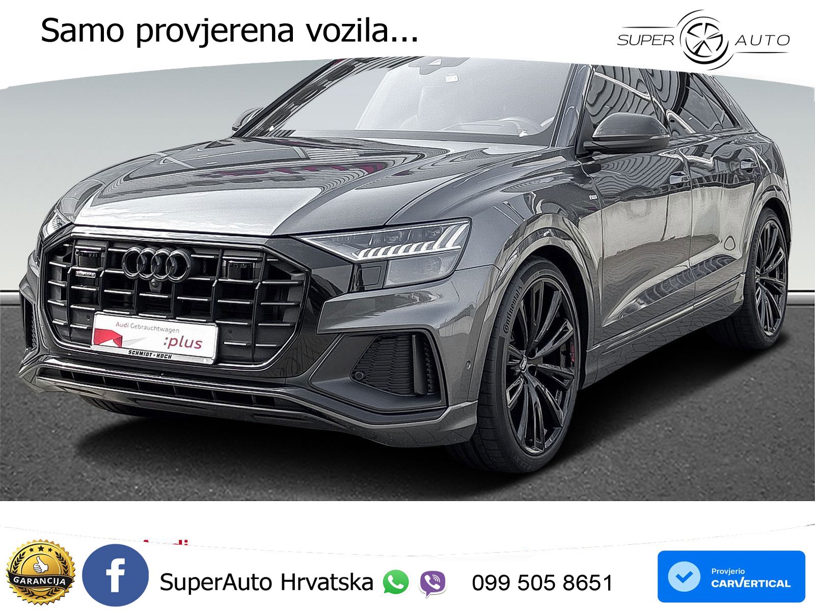 Audi Q8 50 TDI V6 (286 KS) quattro Tiptronic