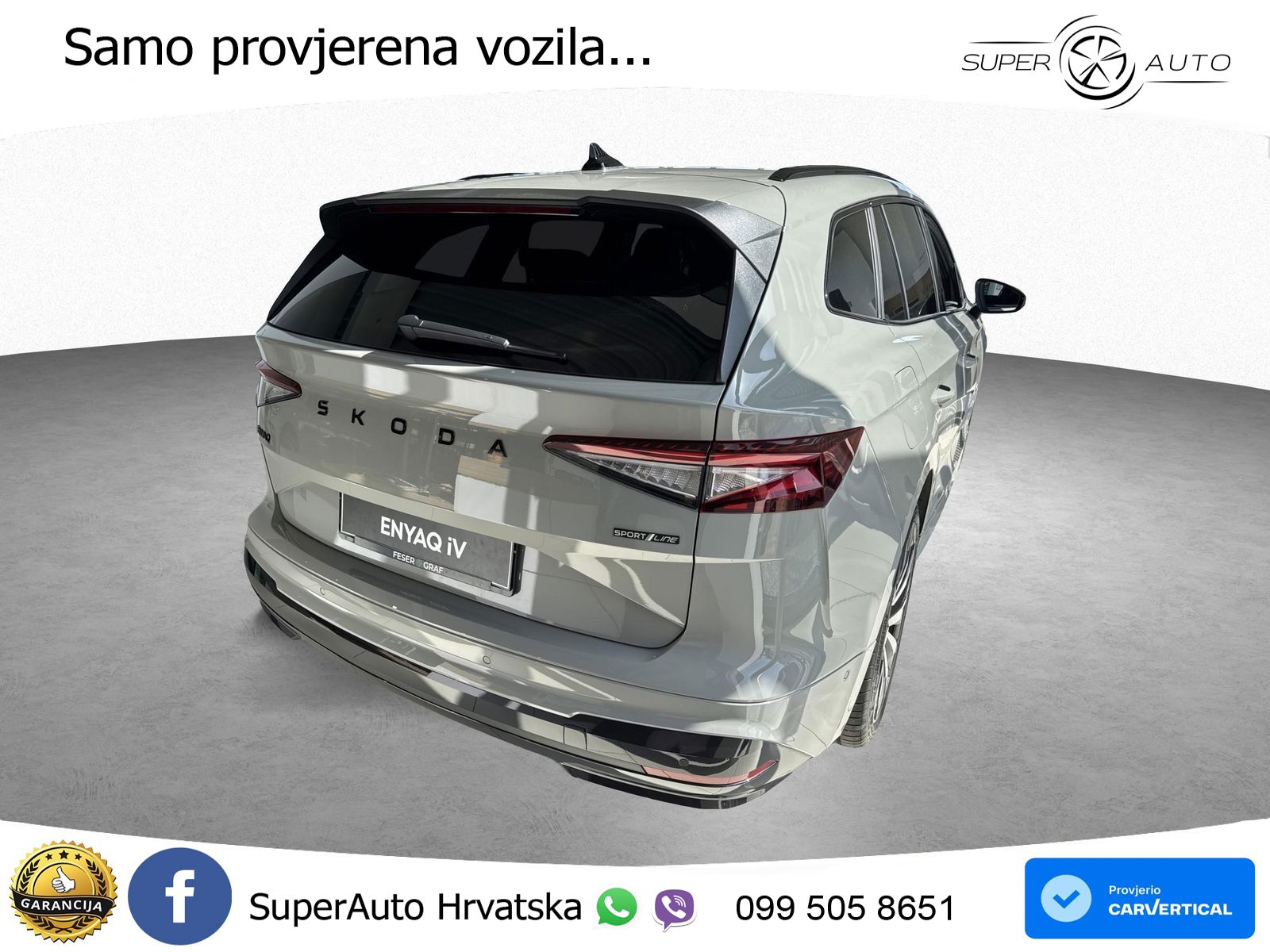 Škoda Enyaq 85x 82 kWh (286 KS) AWD