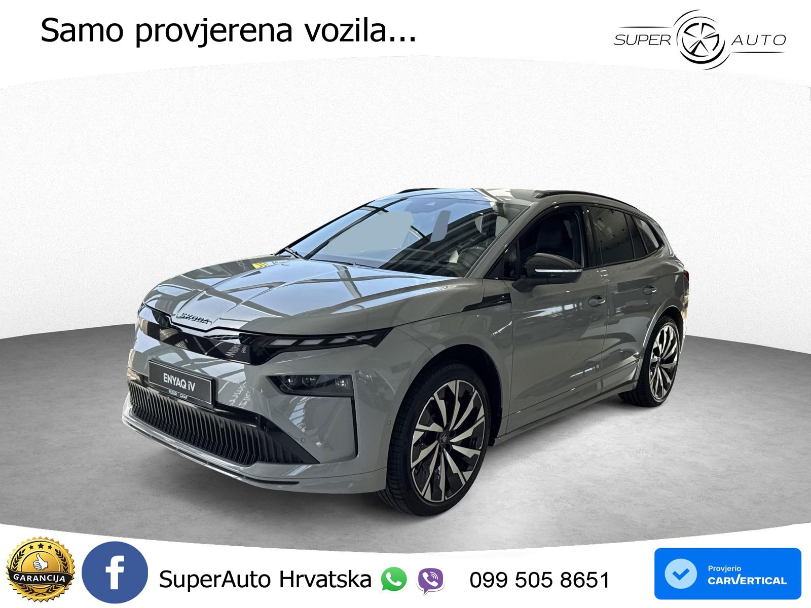 Škoda Enyaq 85x 82 kWh (286 KS) AWD