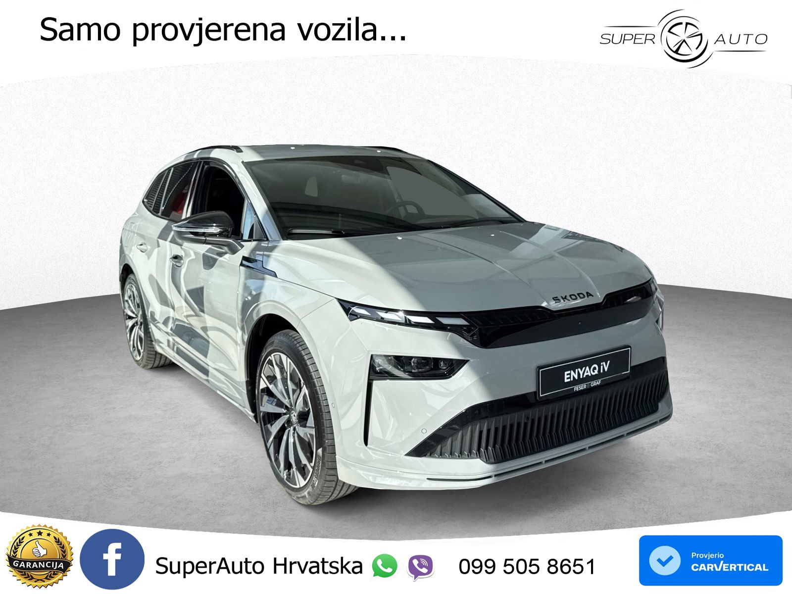 Škoda Enyaq 85x 82 kWh (286 KS) AWD