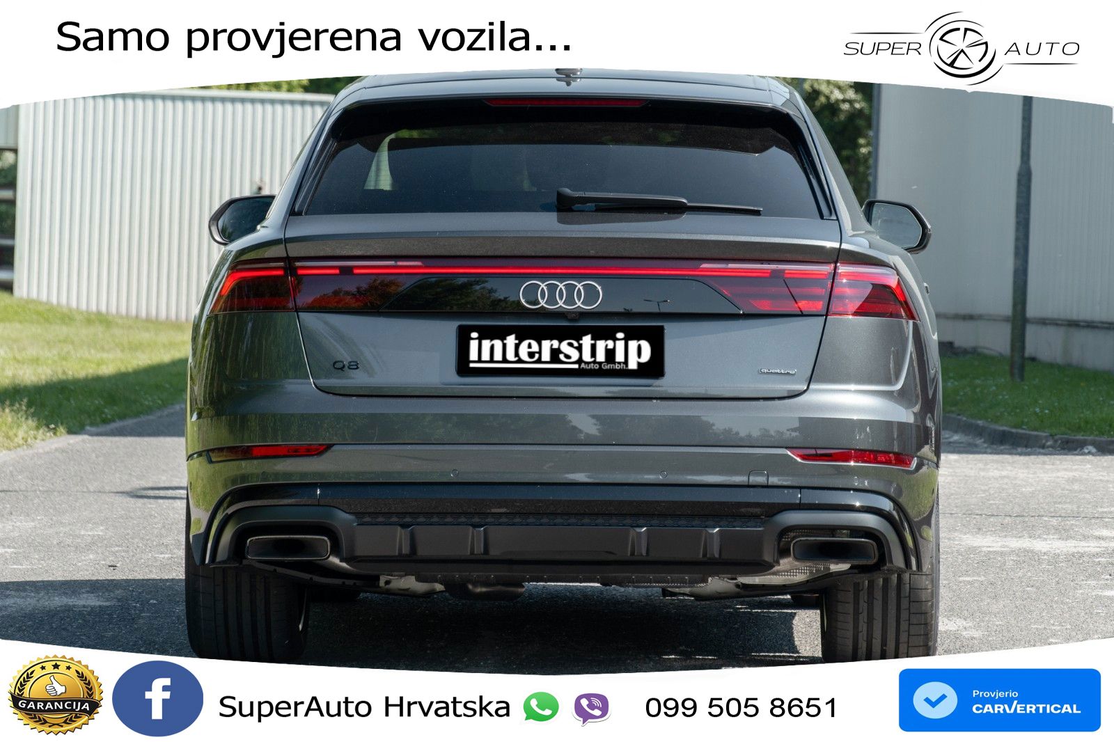 Audi Q8 50 TDI V6 (286 KS) quattro Tiptronic