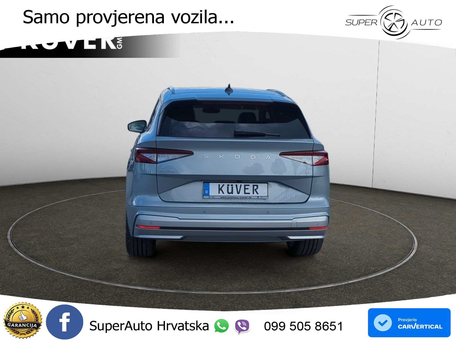 Škoda Enyaq 85 82 kWh (286 KS) LED+GR SJED+ACC