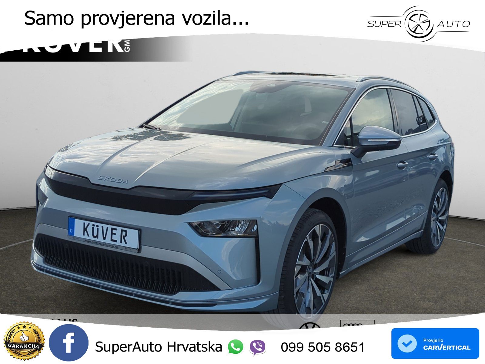 Škoda Enyaq 85 82 kWh (286 KS) LED+GR SJED+ACC