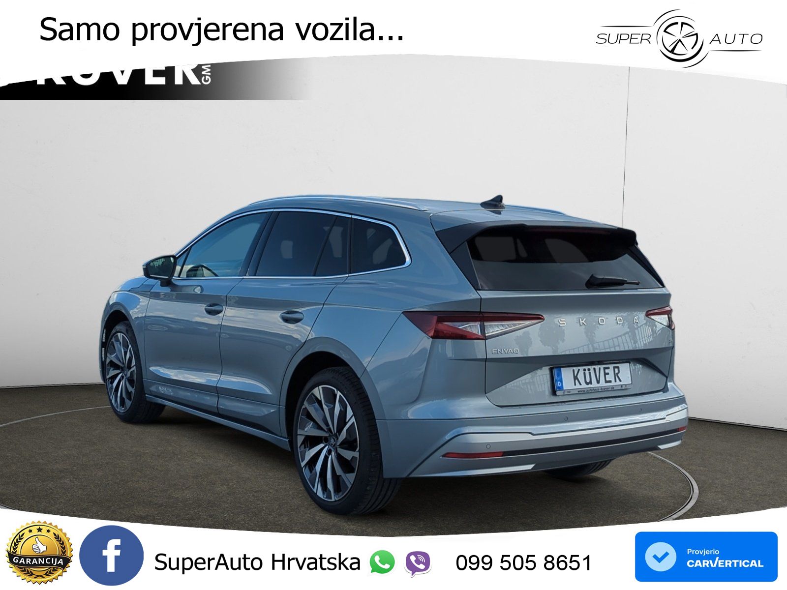 Škoda Enyaq 85 82 kWh (286 KS) LED+GR SJED+ACC