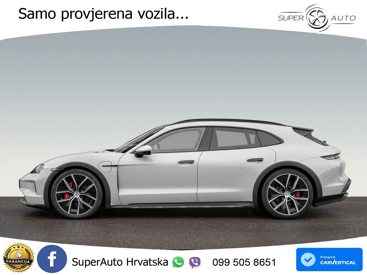 Porsche Taycan Cross Turismo 4S 105 kWh (598 KS)