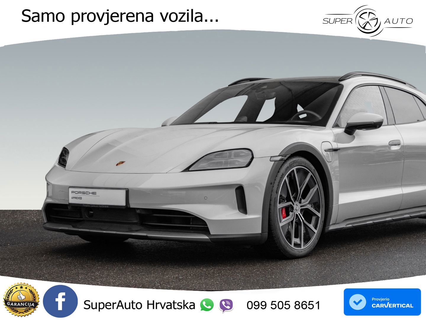 Porsche Taycan Cross Turismo 4S 105 kWh (598 KS)