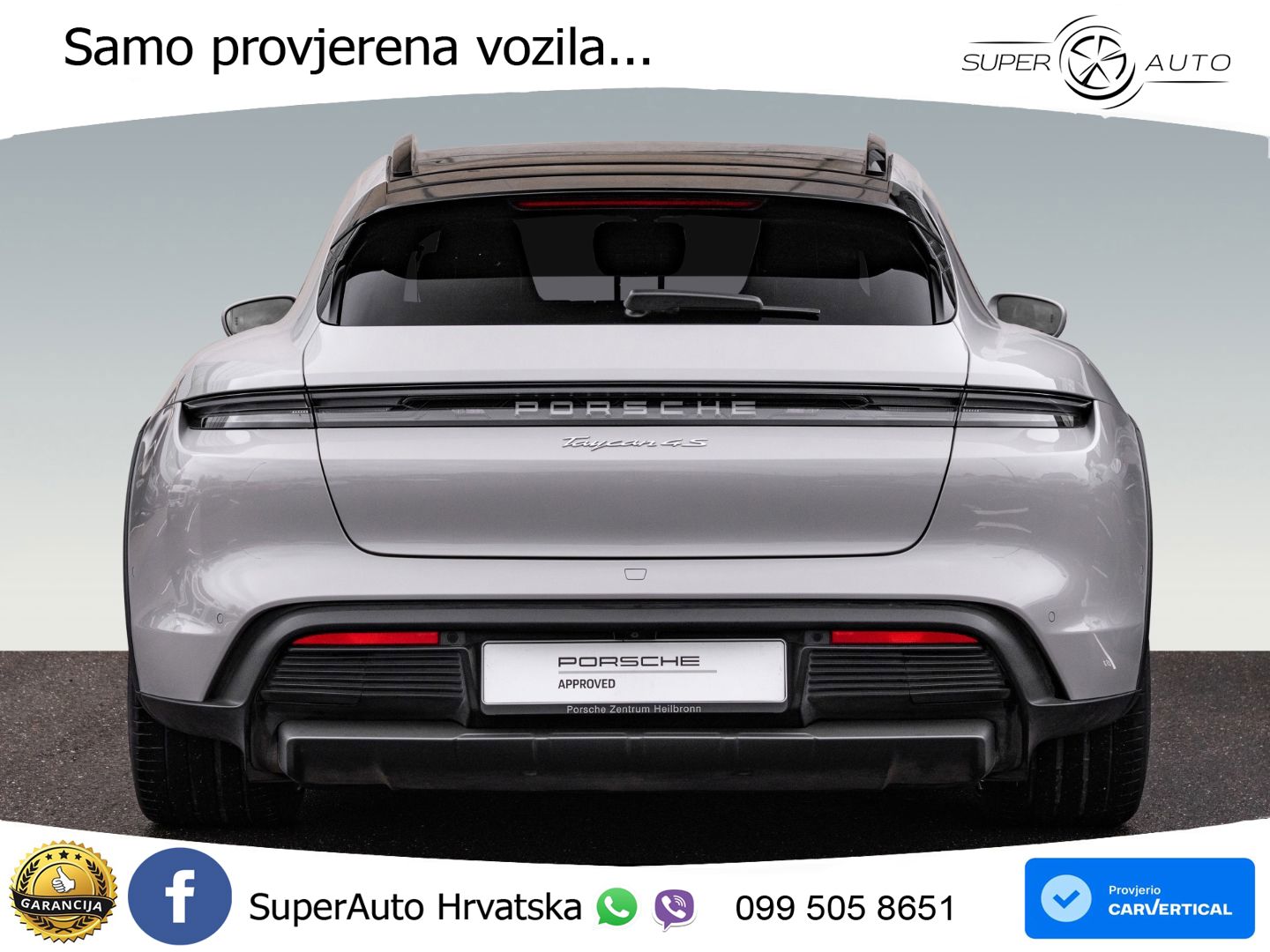 Porsche Taycan Cross Turismo 4S 105 kWh (598 KS)