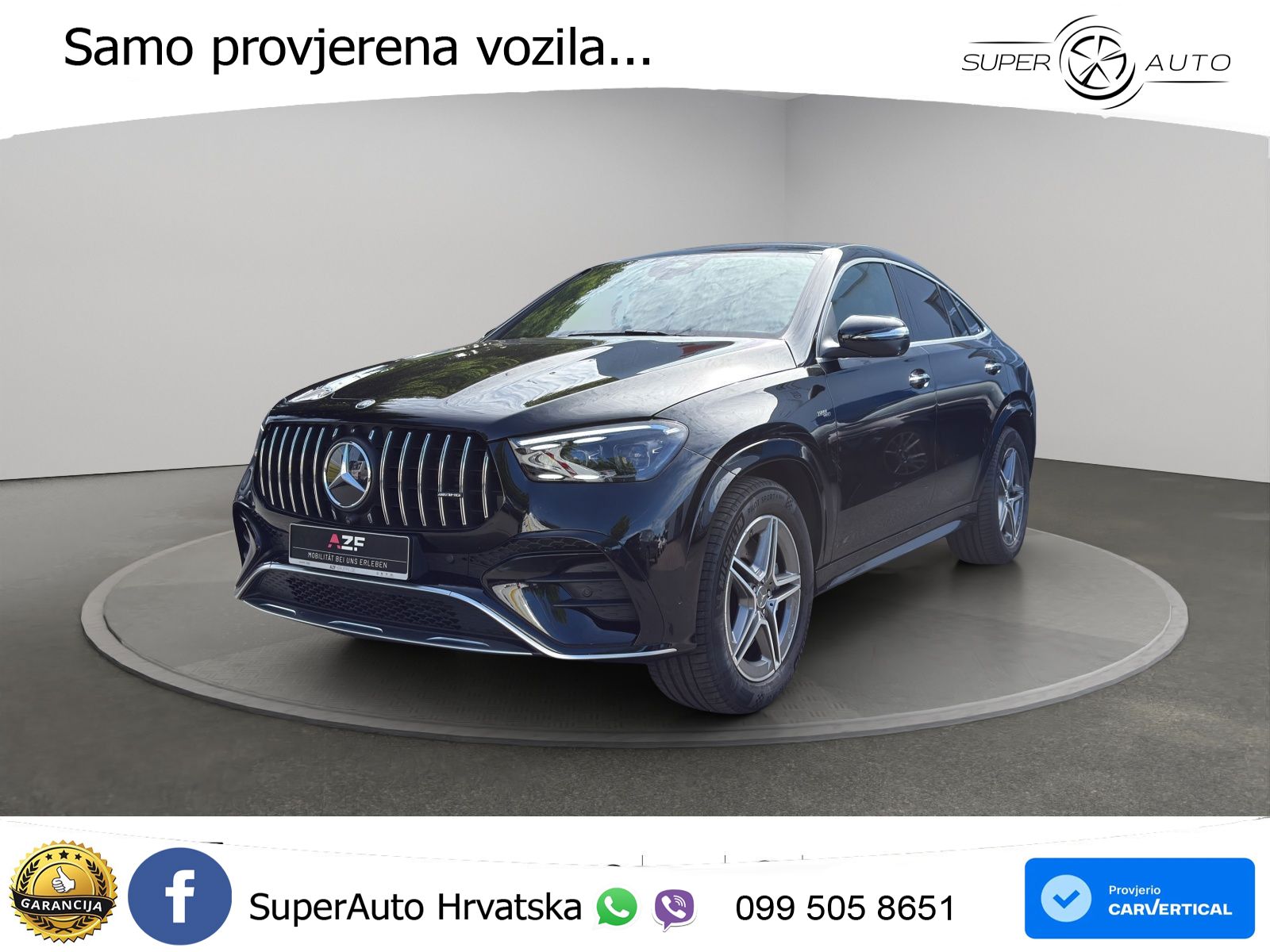 Mercedes AMG GLE Coupe 53 (435 KS) EQ Boost 4MATIC+ AMG SPEEDSHIFT TCT 9G