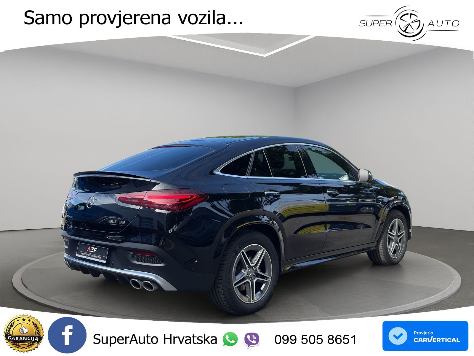 Mercedes AMG GLE Coupe 53 (435 KS) EQ Boost 4MATIC+ AMG SPEEDSHIFT TCT 9G