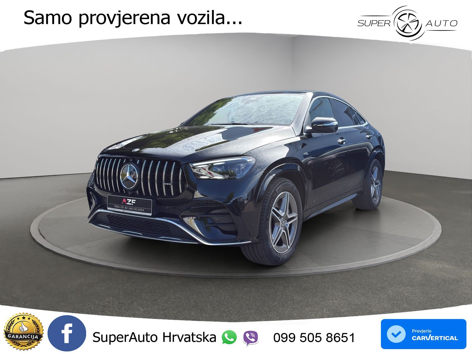 Mercedes AMG GLE Coupe 53 (435 KS) EQ Boost 4MATIC+ AMG SPEEDSHIFT TCT 9G