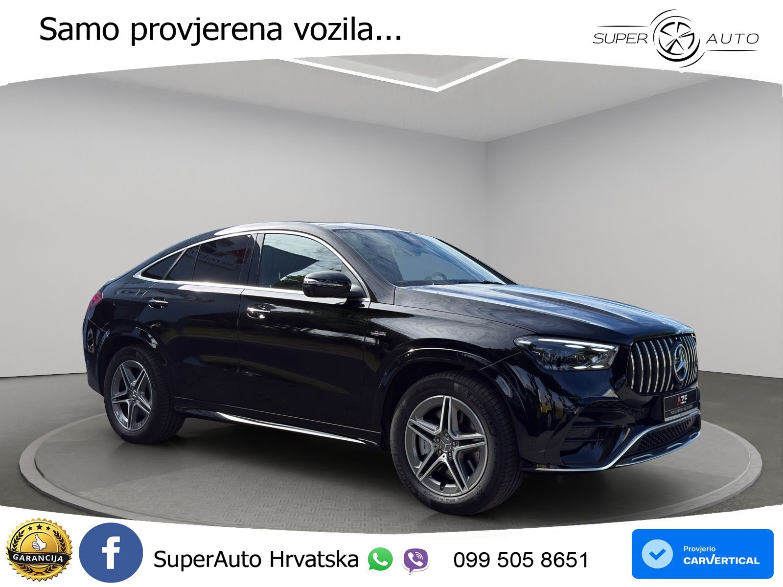 Mercedes AMG GLE Coupe 53 (435 KS) EQ Boost 4MATIC+ AMG SPEEDSHIFT TCT 9G