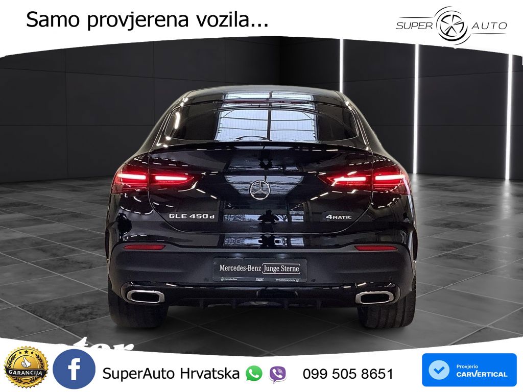 Mercedes GLE Coupe 450d (367 KS) EQ Boost 4MATIC 9G-TRONIC AMG LED+GR SJED+ACC