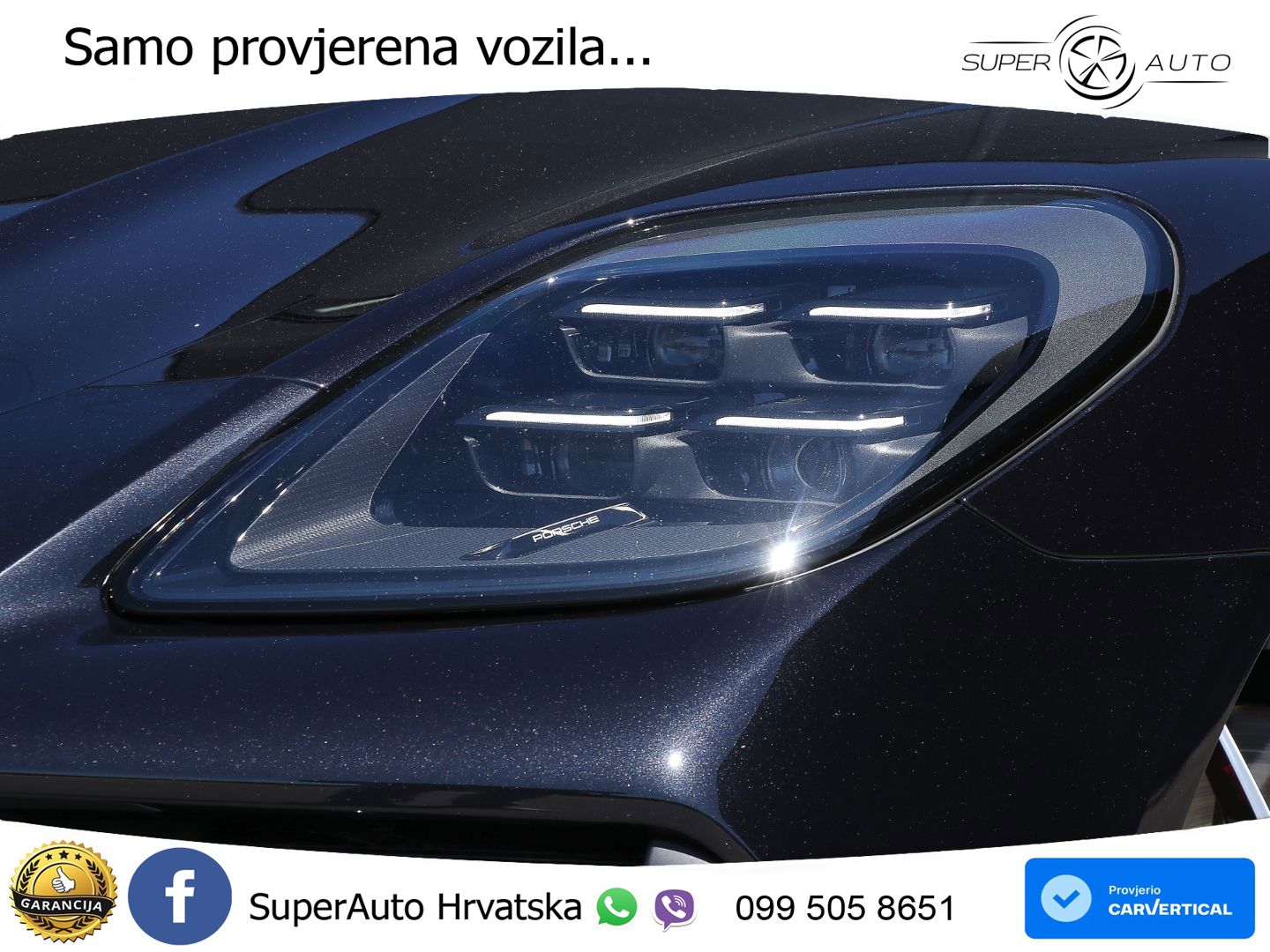Porsche Panamera 4S 2.9 V6 (544 KS) E-Hybrid PDK ACC+HEAD+4xGR SJED+360+PANO