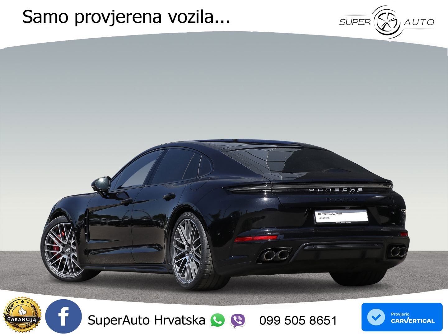 Porsche Panamera 4S 2.9 V6 (544 KS) E-Hybrid PDK ACC+HEAD+4xGR SJED+360+PANO