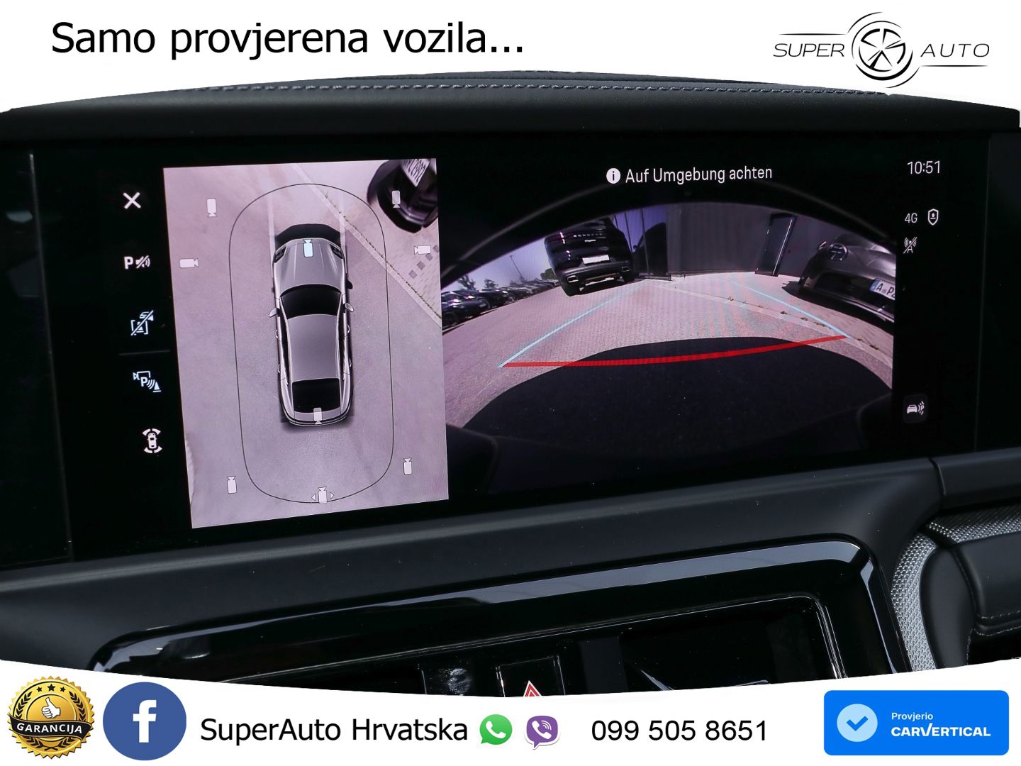 Porsche Panamera 4S 2.9 V6 (544 KS) E-Hybrid PDK ACC+HEAD+4xGR SJED+360+PANO
