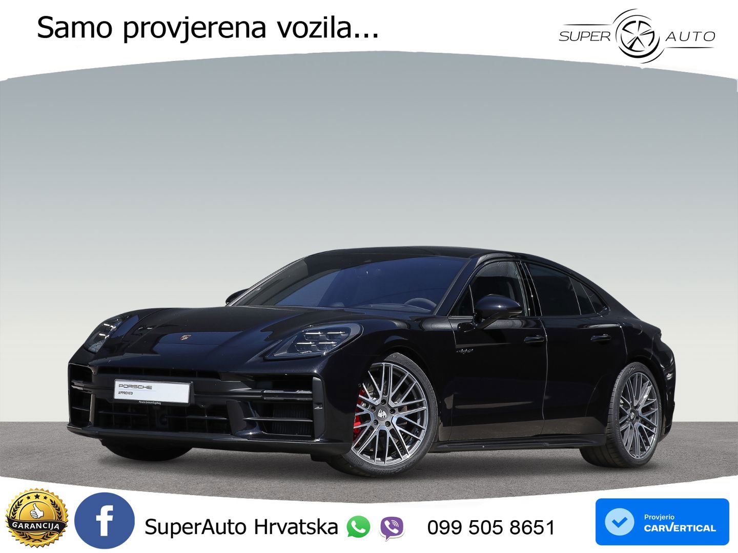 Porsche Panamera 4S 2.9 V6 (544 KS) E-Hybrid PDK ACC+HEAD+4xGR SJED+360+PANO
