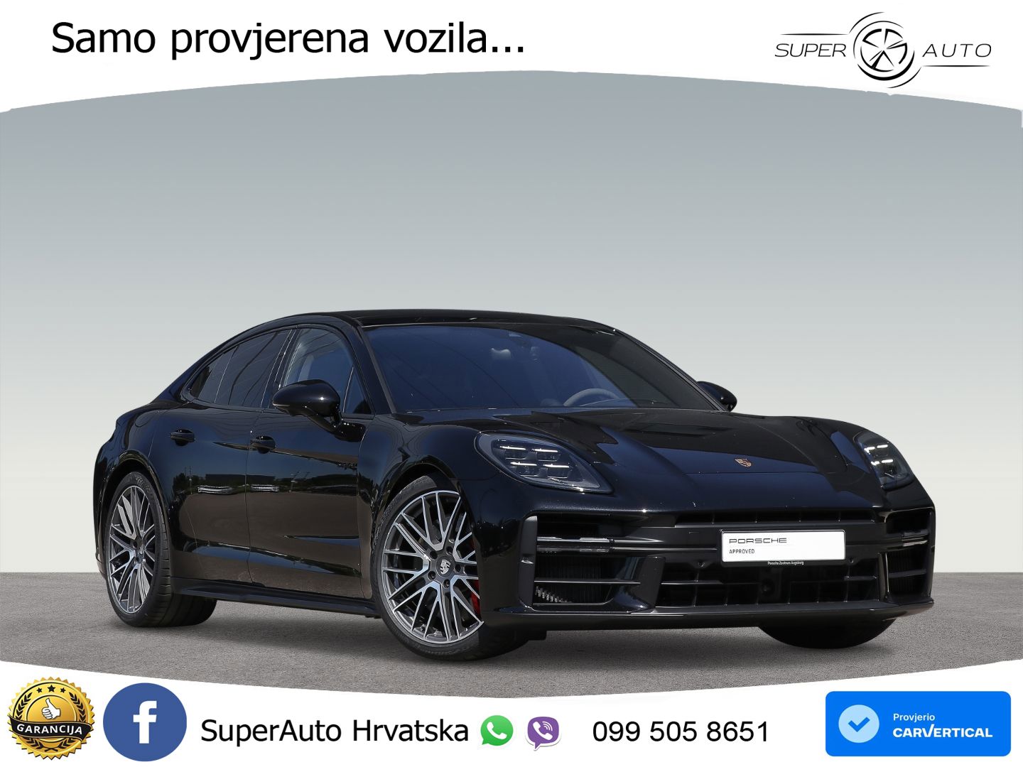 Porsche Panamera 4S 2.9 V6 (544 KS) E-Hybrid PDK ACC+HEAD+4xGR SJED+360+PANO
