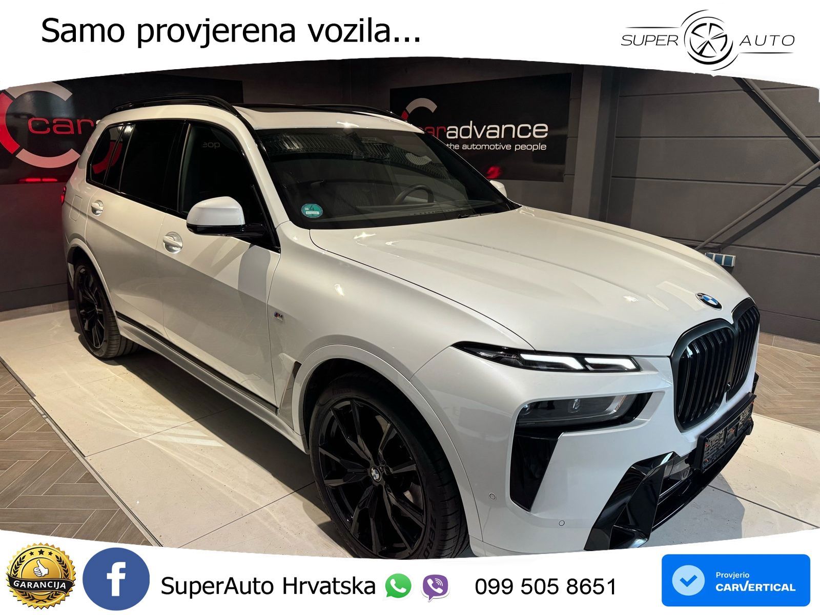 BMW X7 40d (352 KS) xDrive Steptronic M Sport LED+GR SJED+ACC