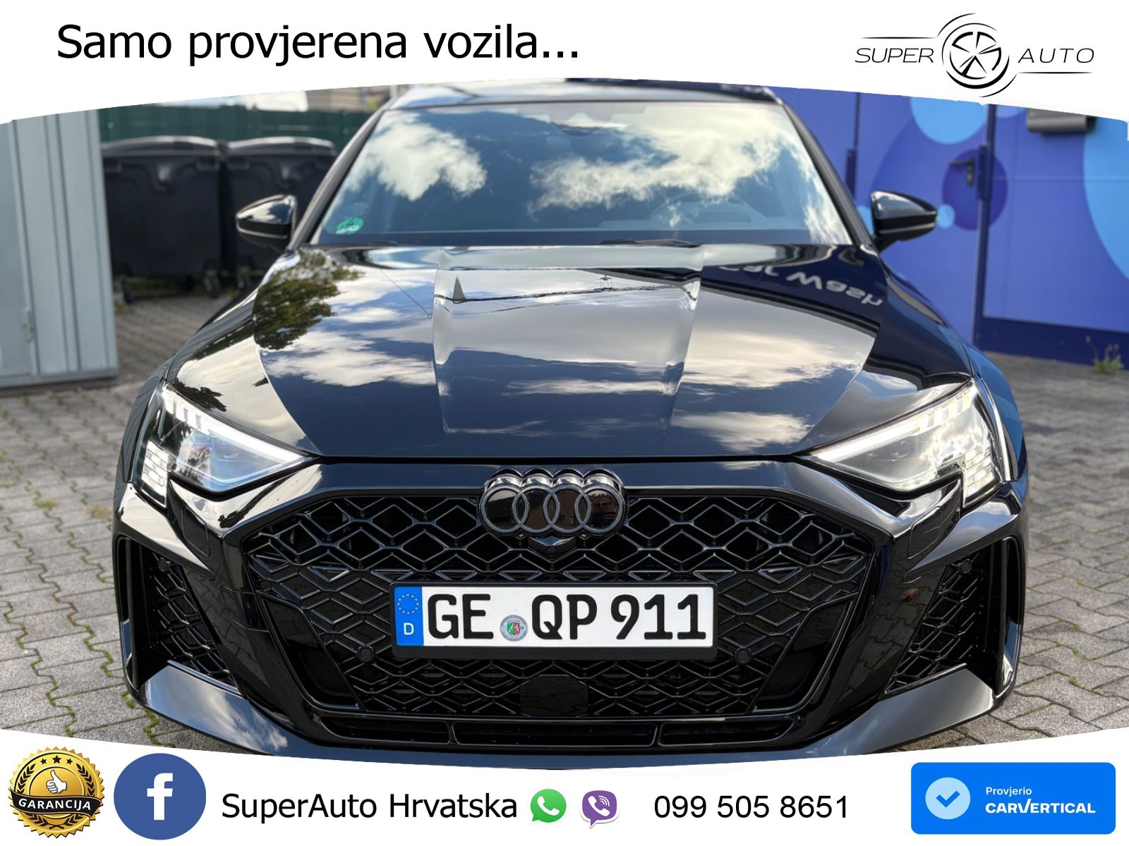 Audi RS3 Sportback 2.5 TFSI (400 KS) quattro S tronic LED+GR SJED+ACC
