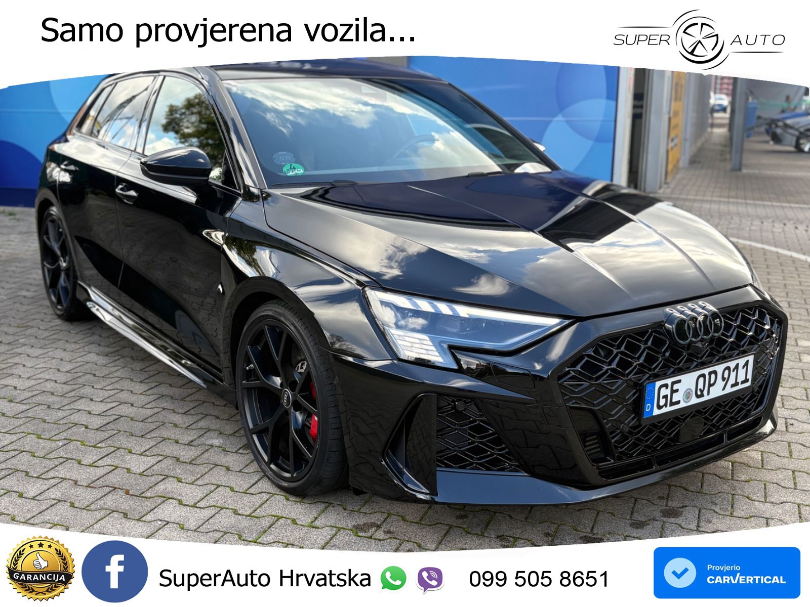Audi RS3 Sportback 2.5 TFSI (400 KS) quattro S tronic LED+GR SJED+ACC