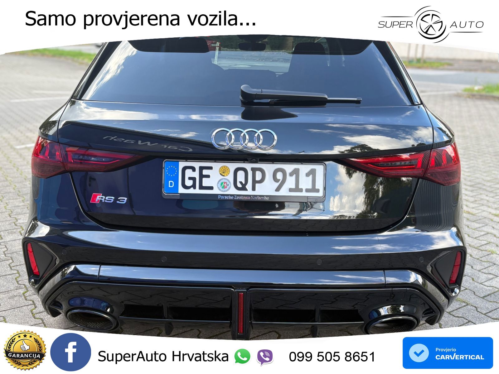 Audi RS3 Sportback 2.5 TFSI (400 KS) quattro S tronic LED+GR SJED+ACC