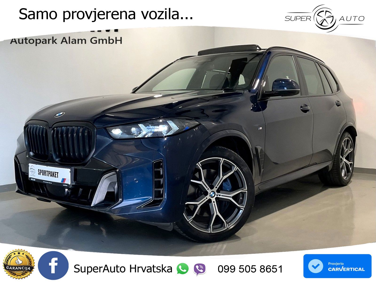 BMW X5 30d (286 KS) xDrive Steptronic LED+GR SJED+ACC