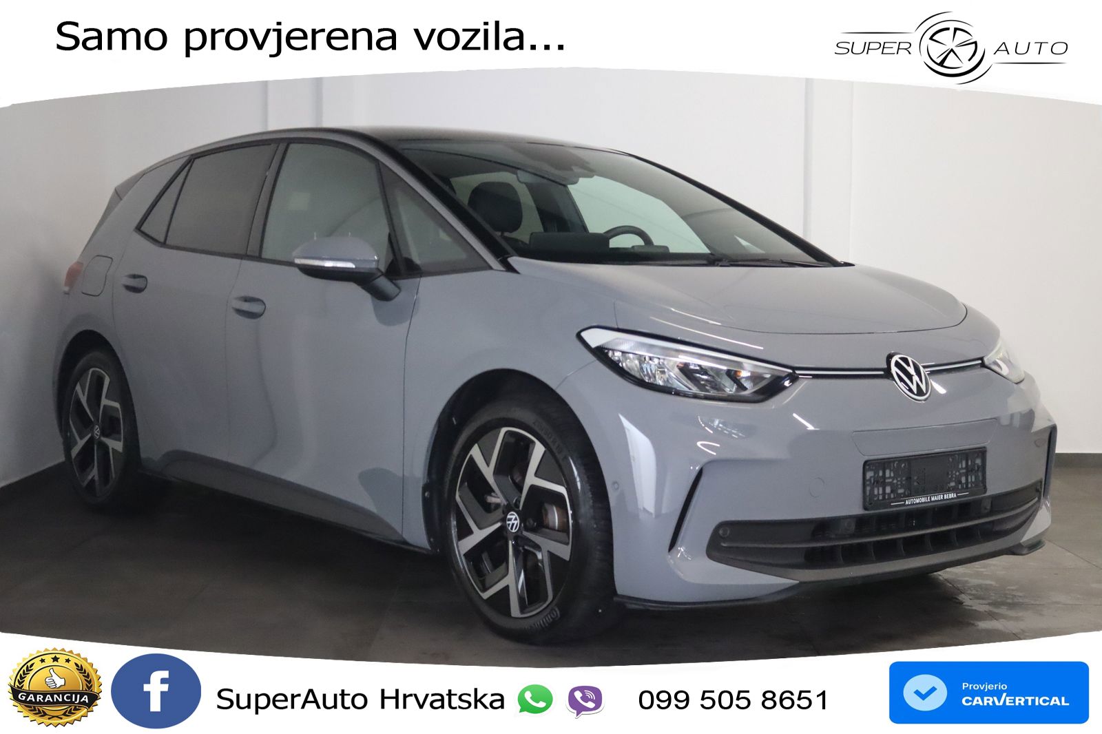 Volkswagen ID.3 Pro 62 kWh (204 KS) LED+GR SJED+ACC