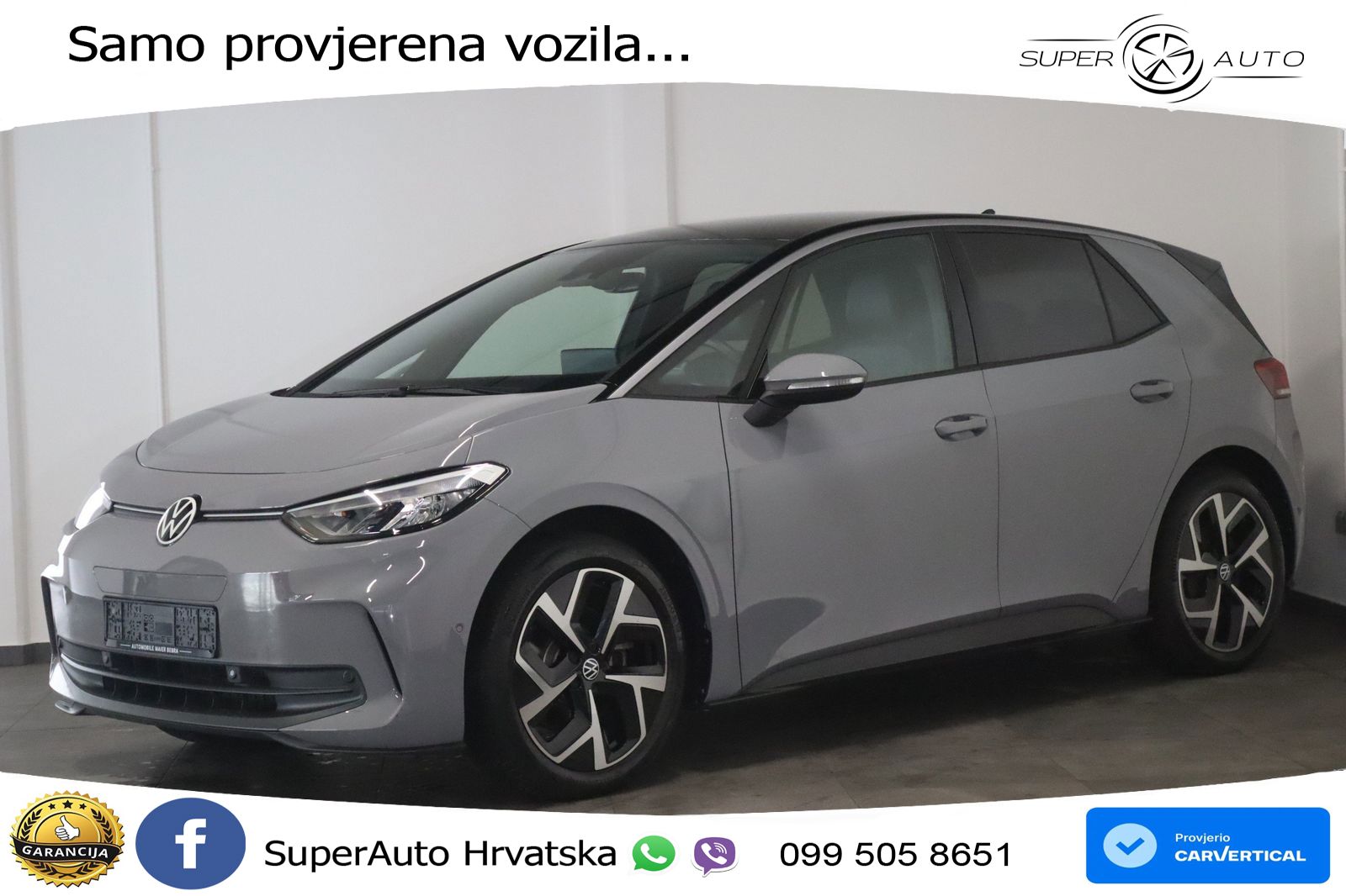 Volkswagen ID.3 Pro 62 kWh (204 KS) LED+GR SJED+ACC
