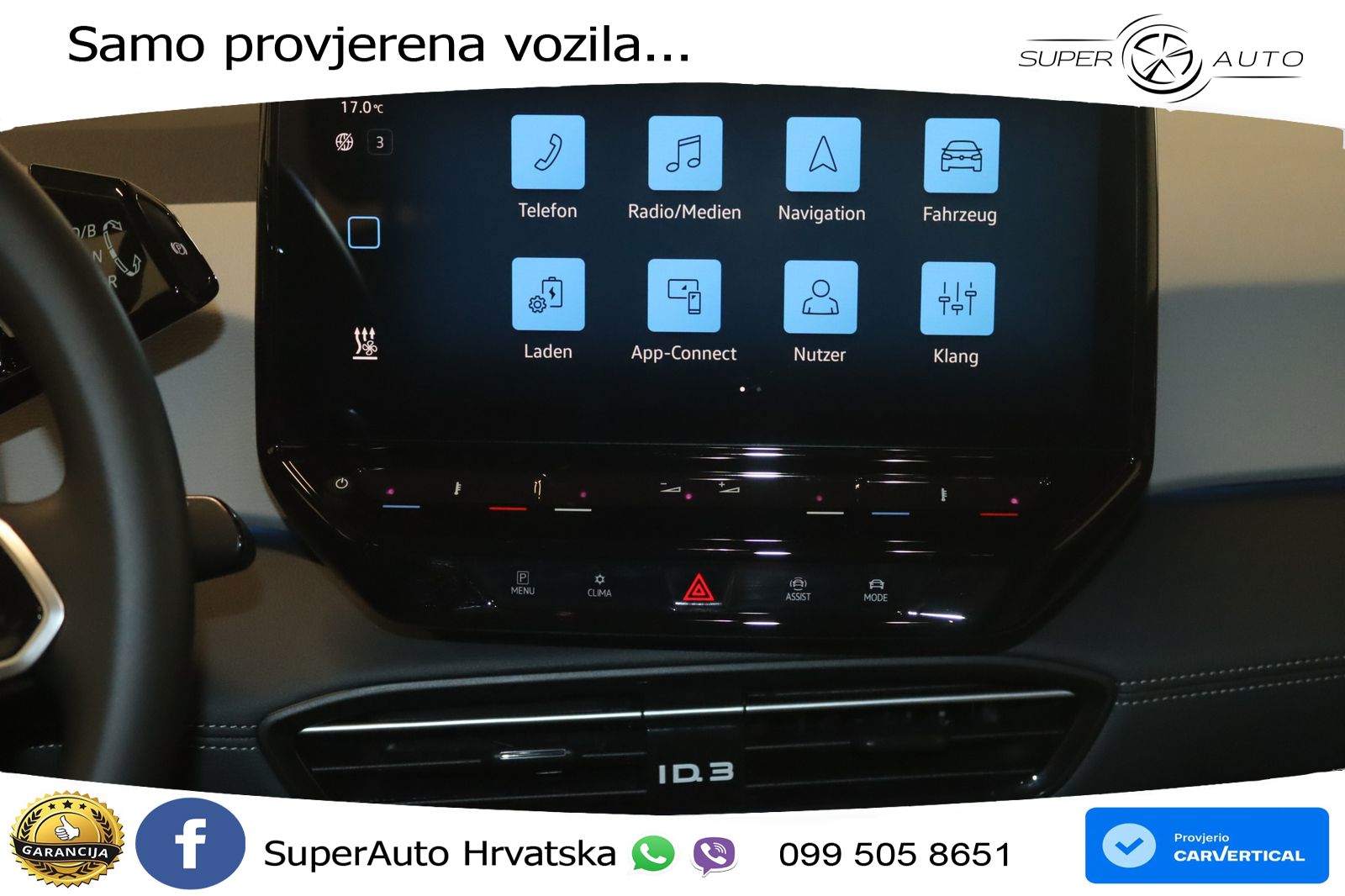 Volkswagen ID.3 Pro 62 kWh (204 KS) LED+GR SJED+ACC