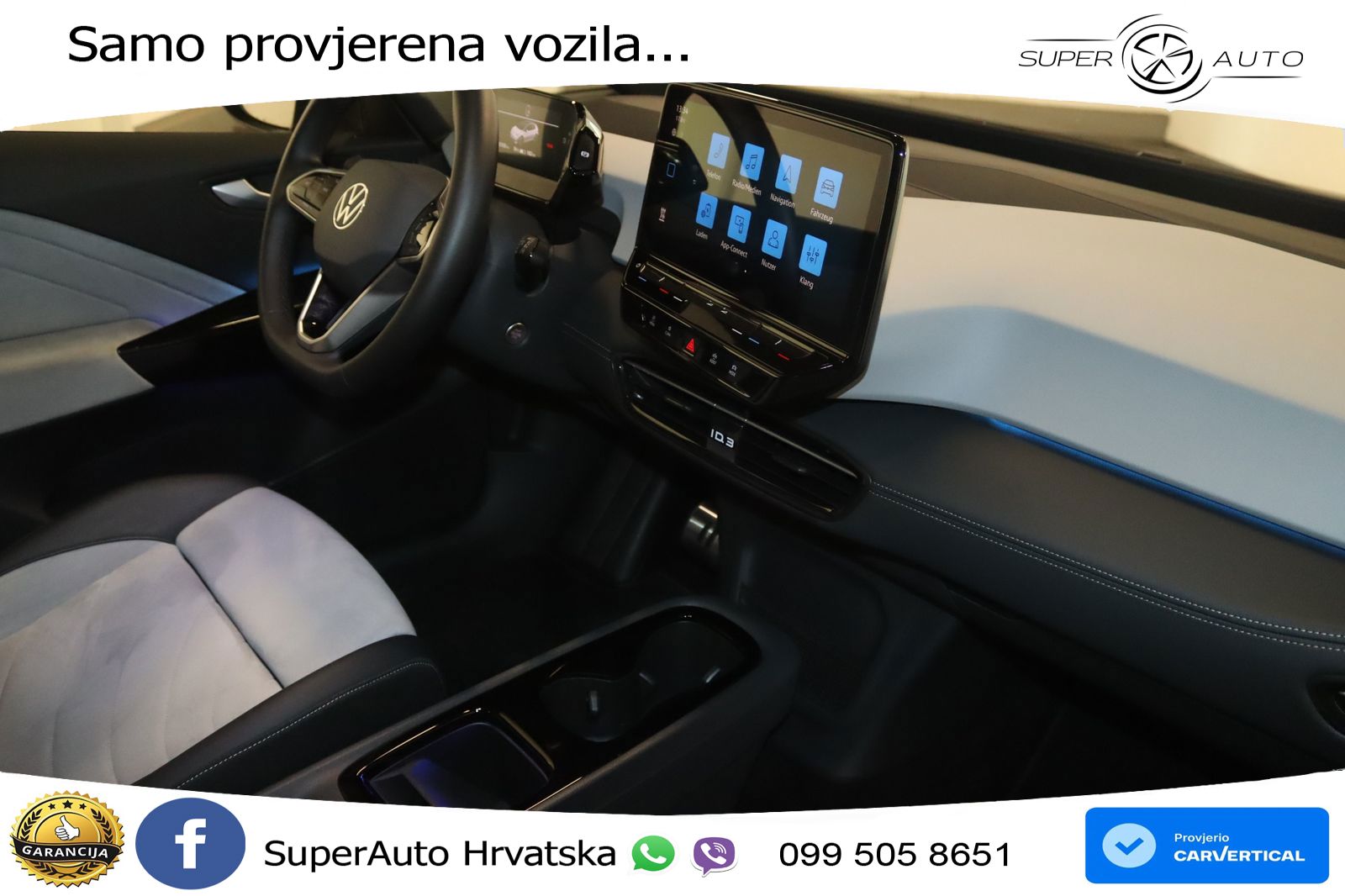 Volkswagen ID.3 Pro 62 kWh (204 KS) LED+GR SJED+ACC