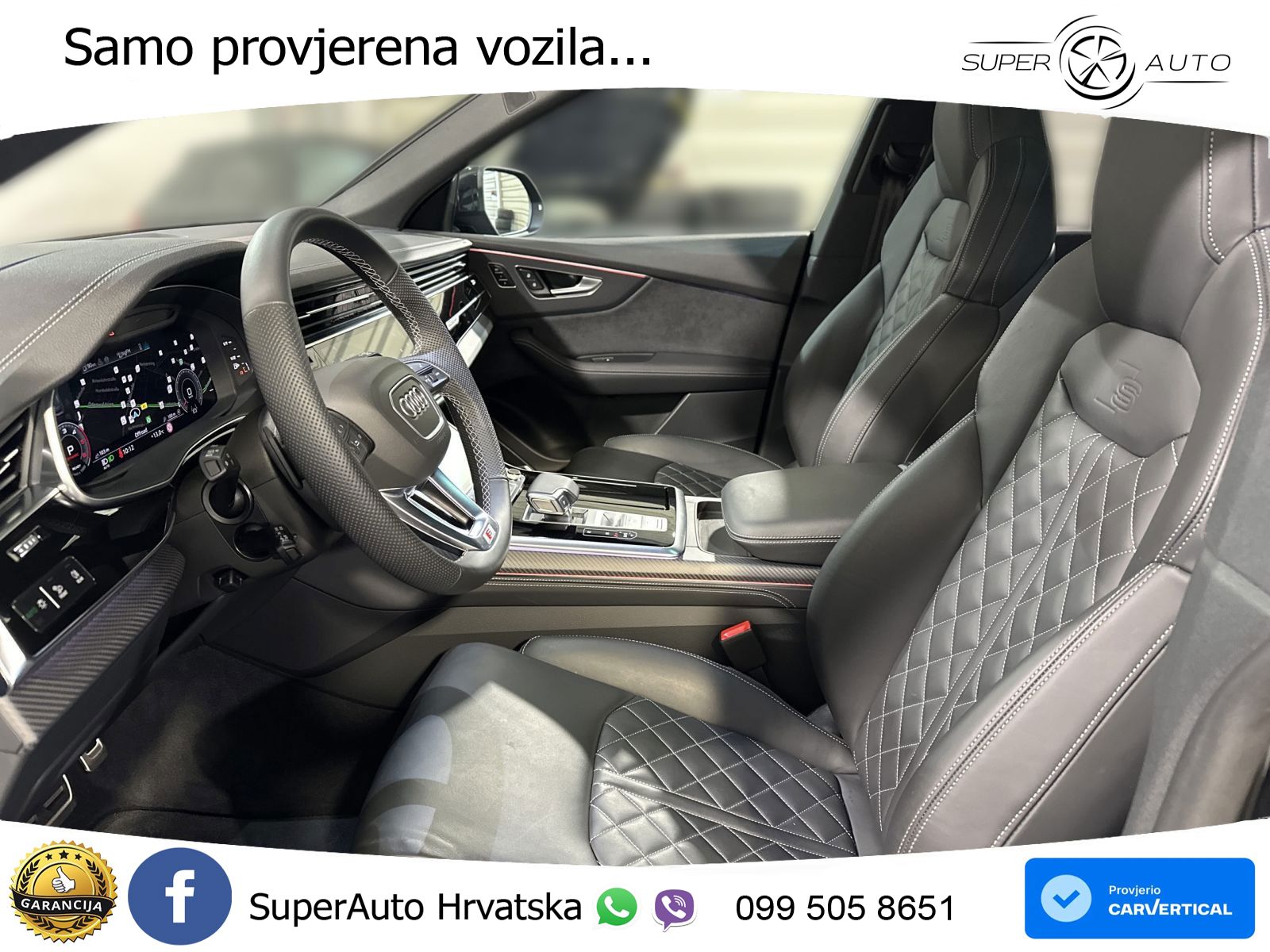 Audi Q8 50 TDI V6 (286 KS) quattro Tiptronic S line LED+GR SJED+ACC
