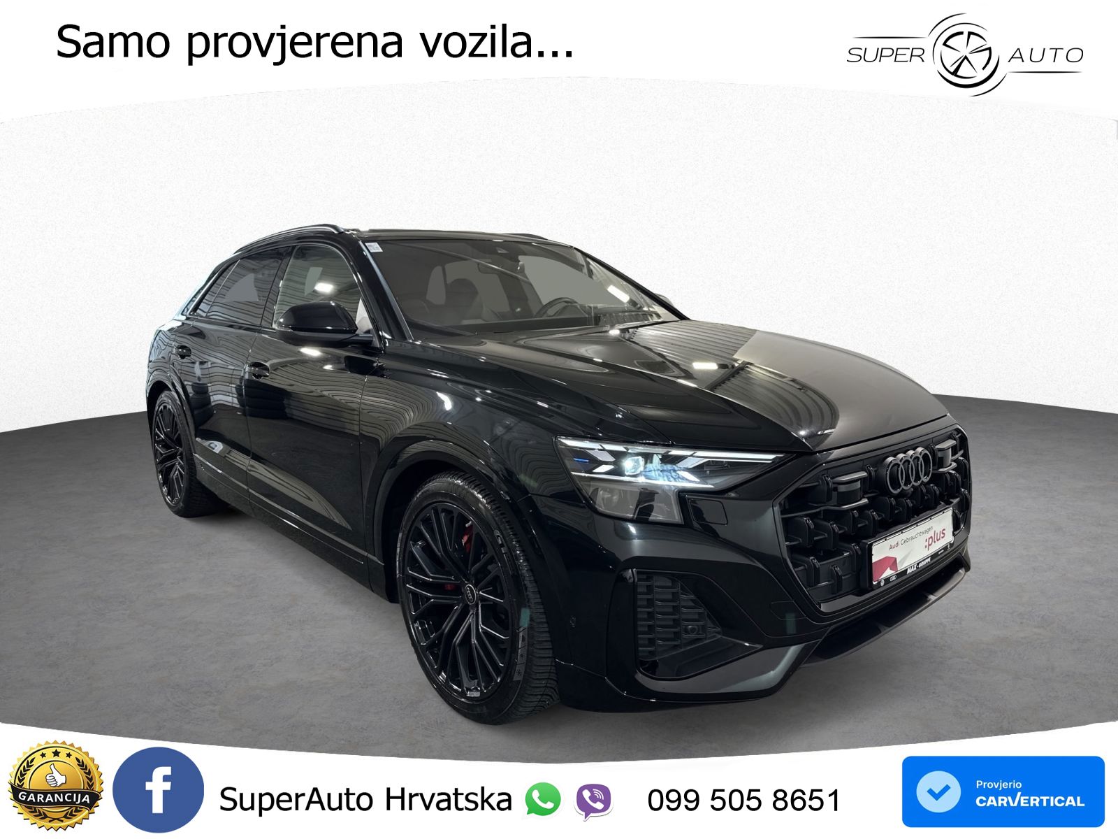 Audi Q8 50 TDI V6 (286 KS) quattro Tiptronic S line LED+GR SJED+ACC