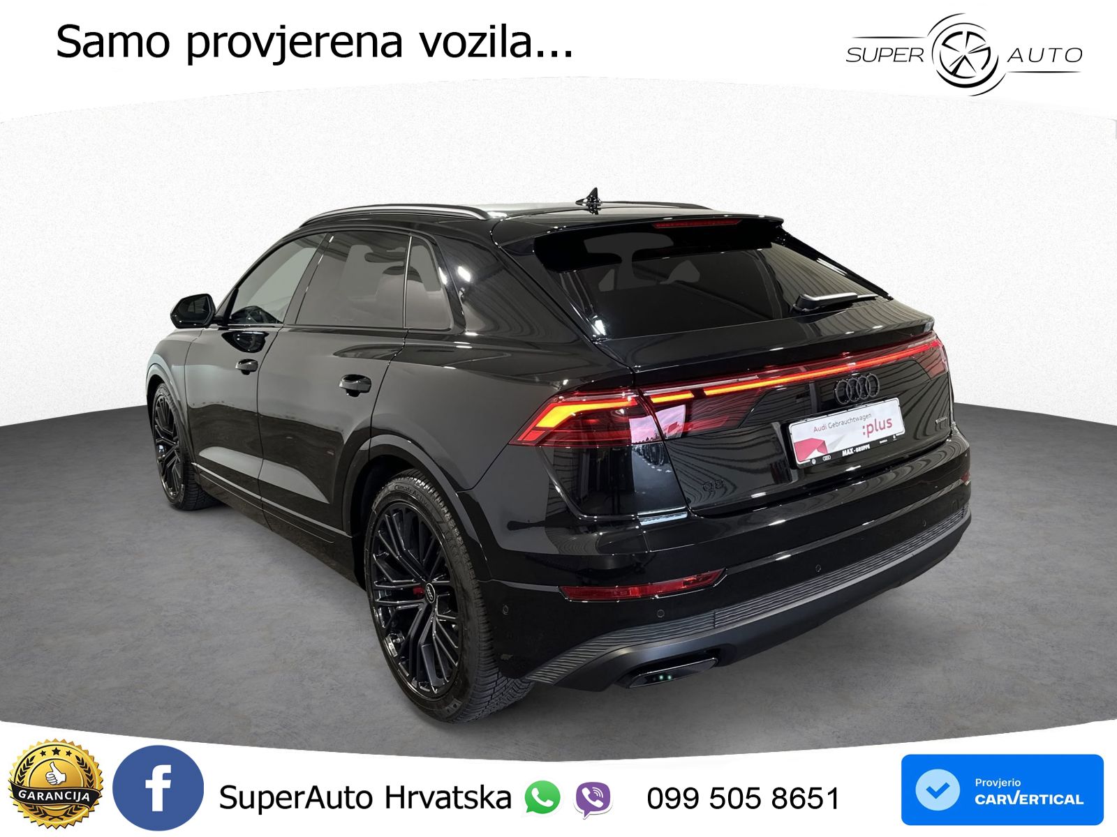 Audi Q8 50 TDI V6 (286 KS) quattro Tiptronic S line LED+GR SJED+ACC