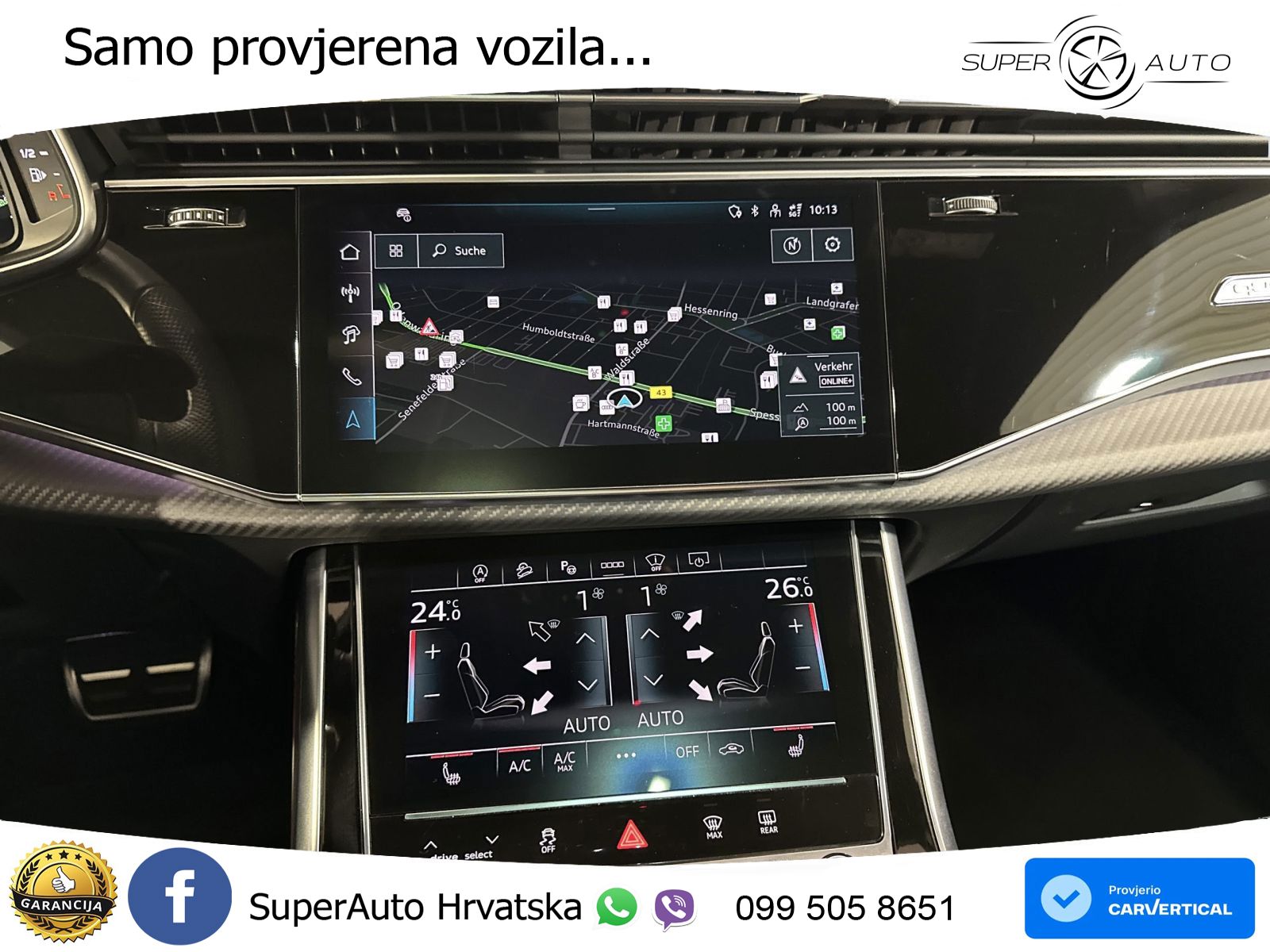 Audi Q8 50 TDI V6 (286 KS) quattro Tiptronic S line LED+GR SJED+ACC