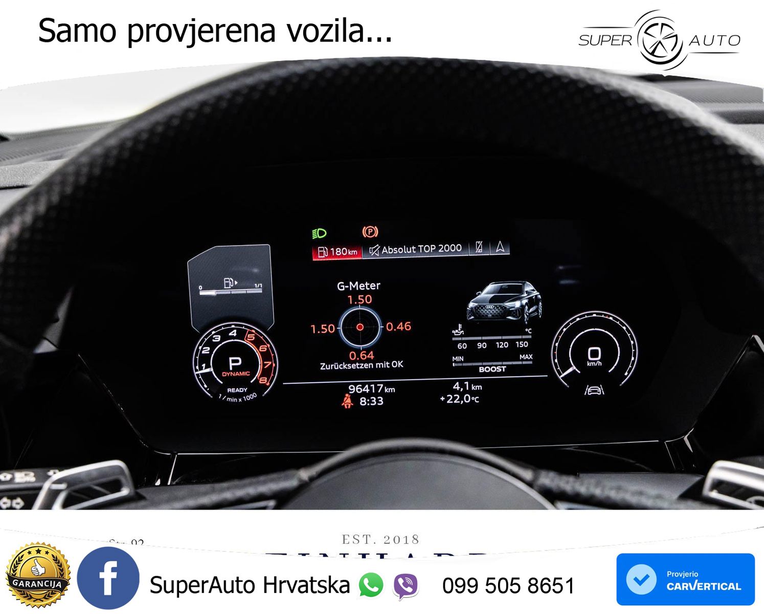 Audi RS3 Sedan 2.5 TFSI (400 KS) quattro S tronic