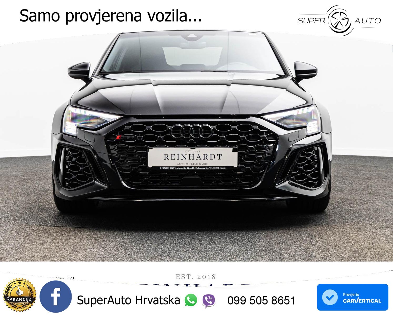 Audi RS3 Sedan 2.5 TFSI (400 KS) quattro S tronic