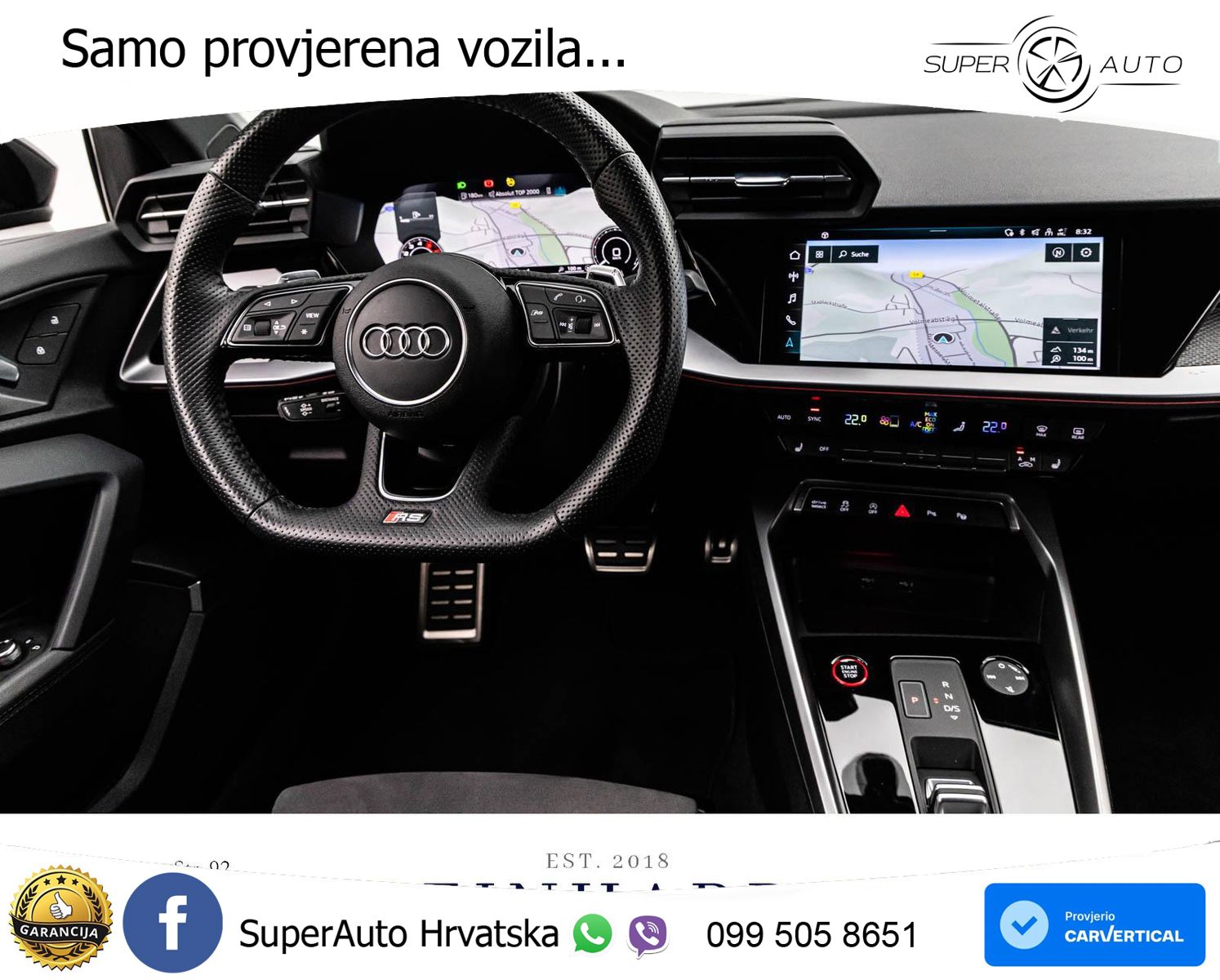 Audi RS3 Sedan 2.5 TFSI (400 KS) quattro S tronic