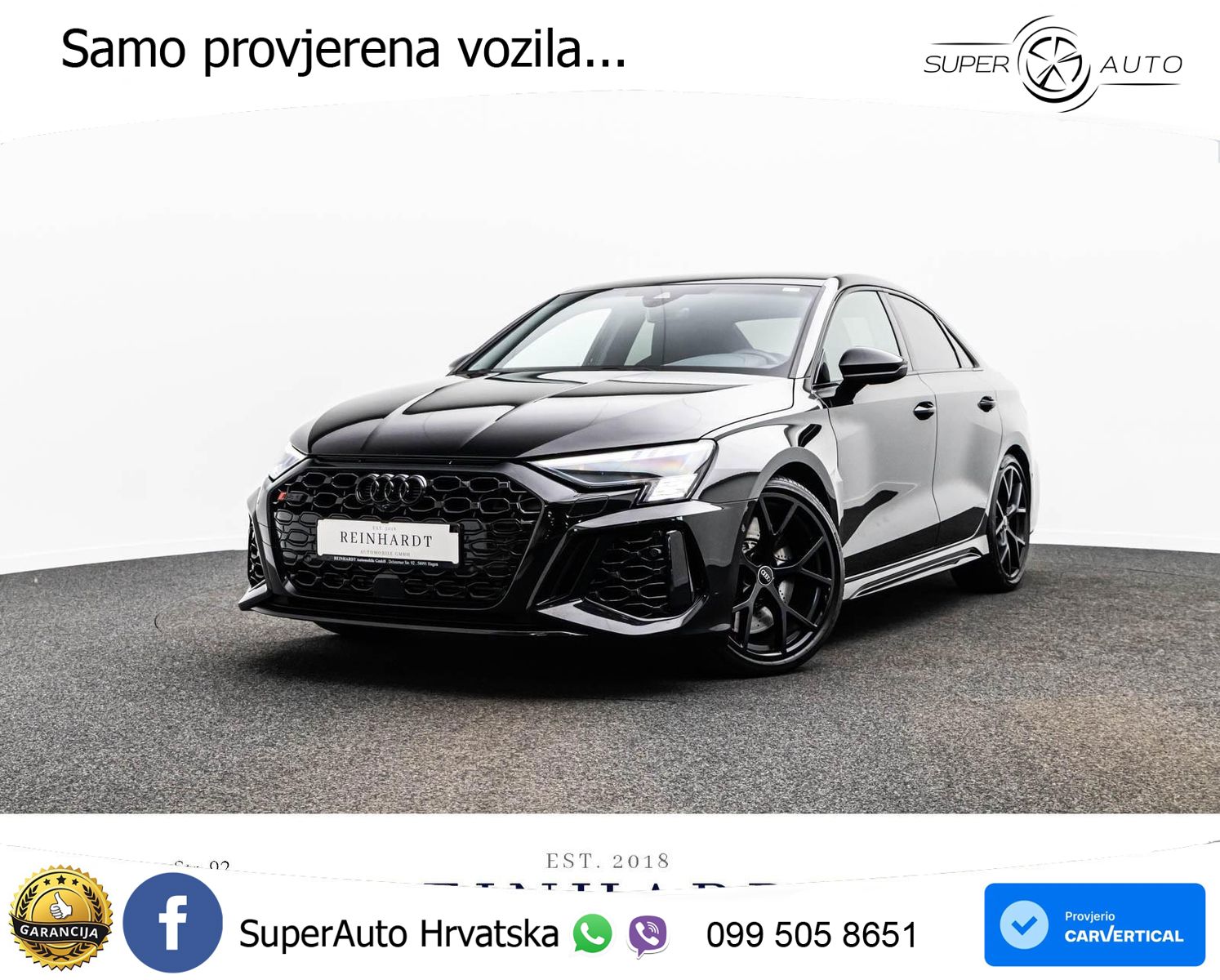 Audi RS3 Sedan 2.5 TFSI (400 KS) quattro S tronic