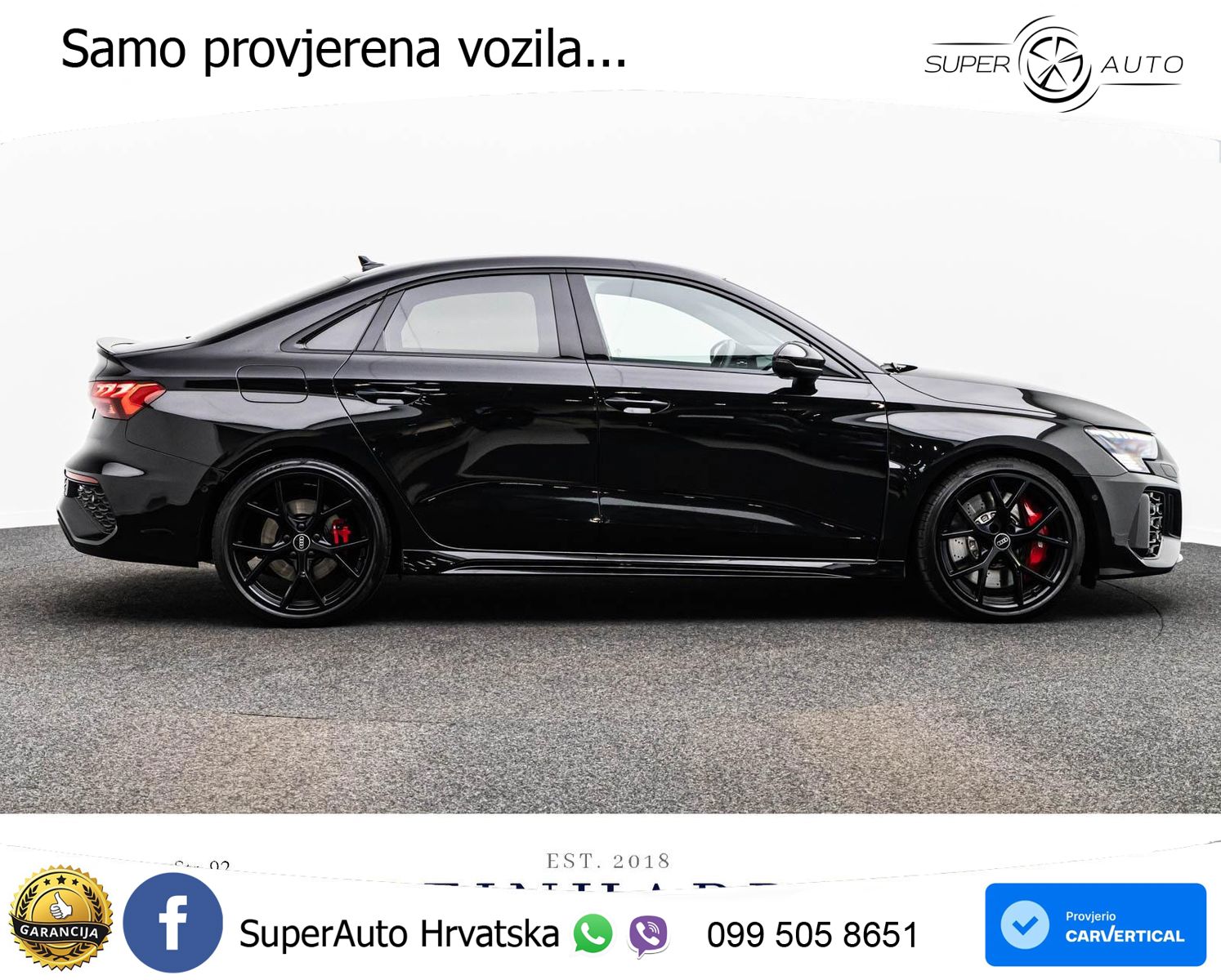 Audi RS3 Sedan 2.5 TFSI (400 KS) quattro S tronic
