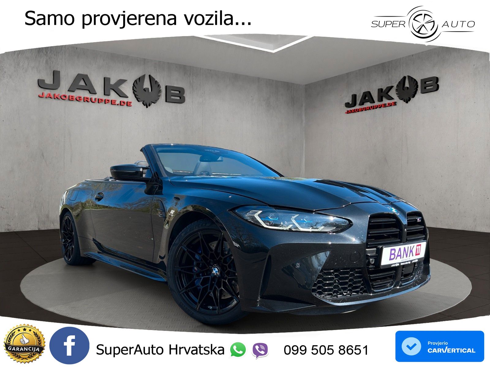 BMW M4 Competition 3.0 (510 KS) xDrive Steptronic LED+GR SJED+ACC
