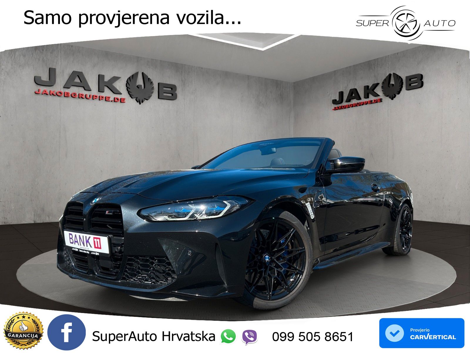 BMW M4 Competition 3.0 (510 KS) xDrive Steptronic LED+GR SJED+ACC