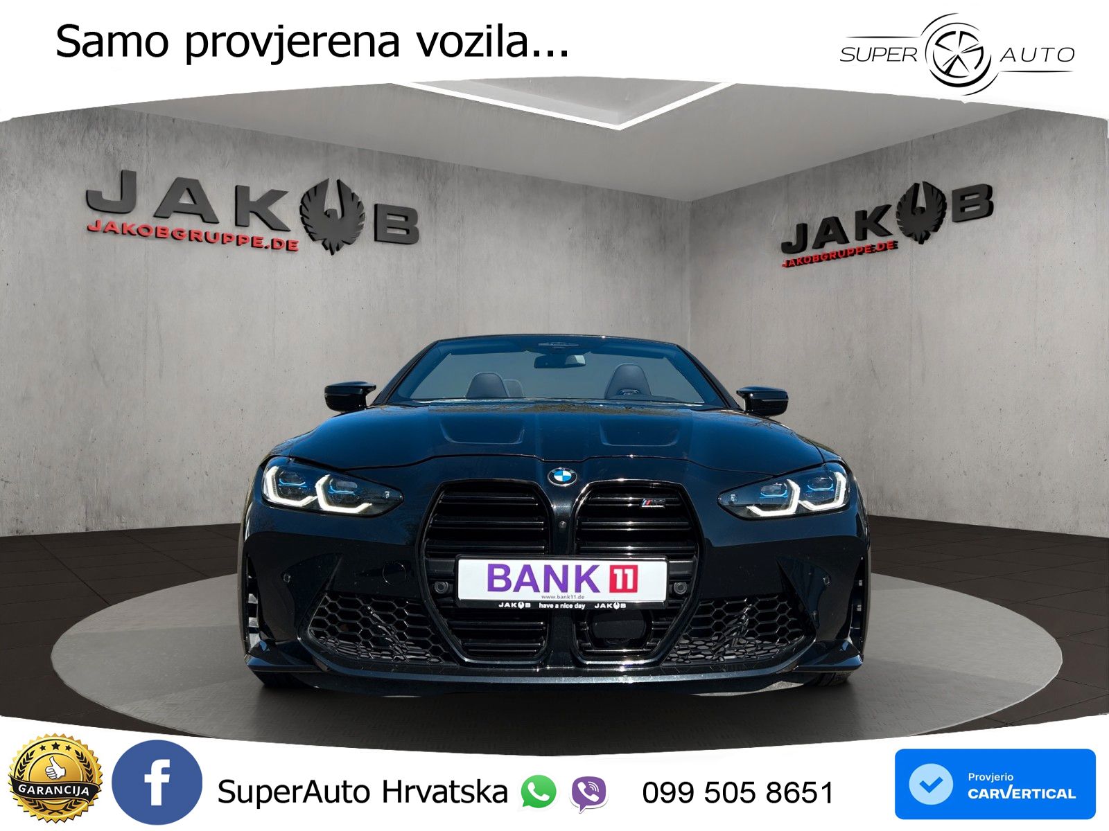 BMW M4 Competition 3.0 (510 KS) xDrive Steptronic LED+GR SJED+ACC