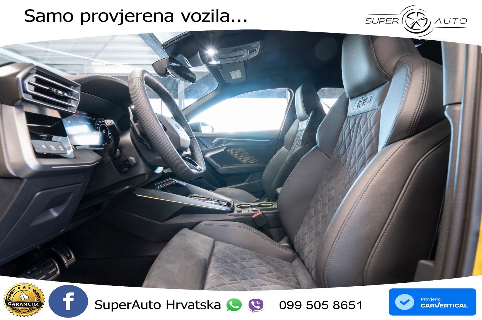 Audi RS3 Sedan 2.5 TFSI (400 KS) quattro S tronic LED+GR SJED+ACC