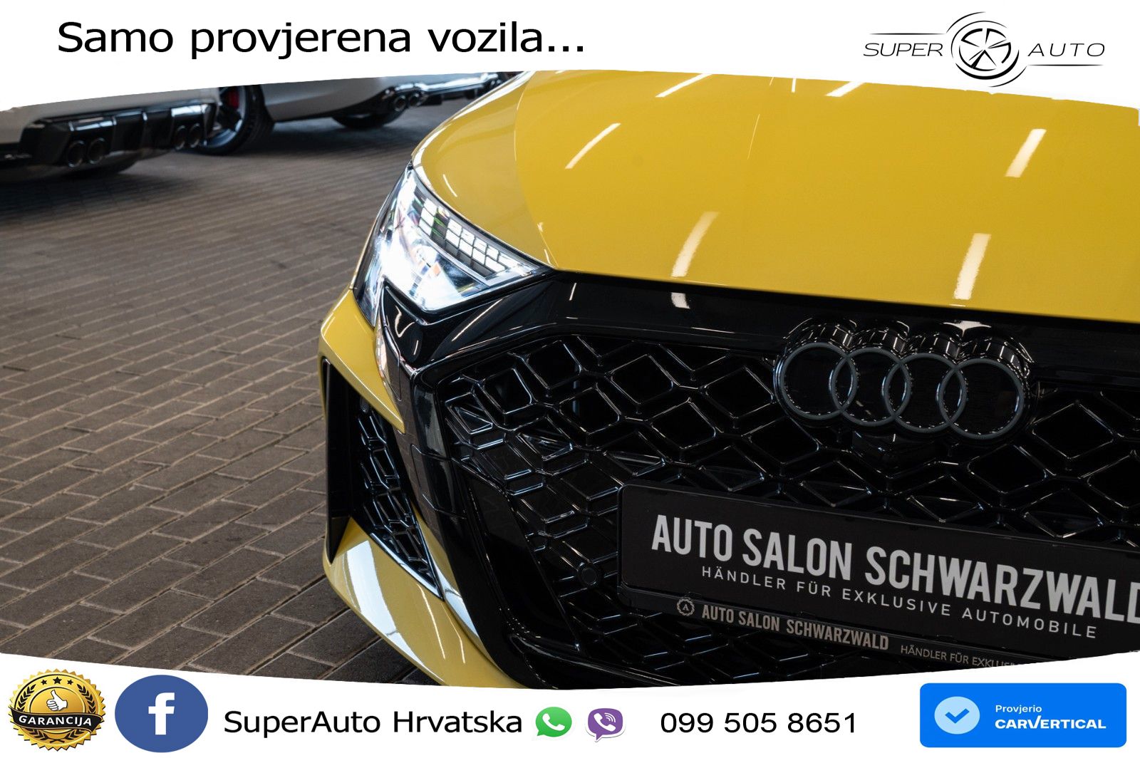 Audi RS3 Sedan 2.5 TFSI (400 KS) quattro S tronic LED+GR SJED+ACC