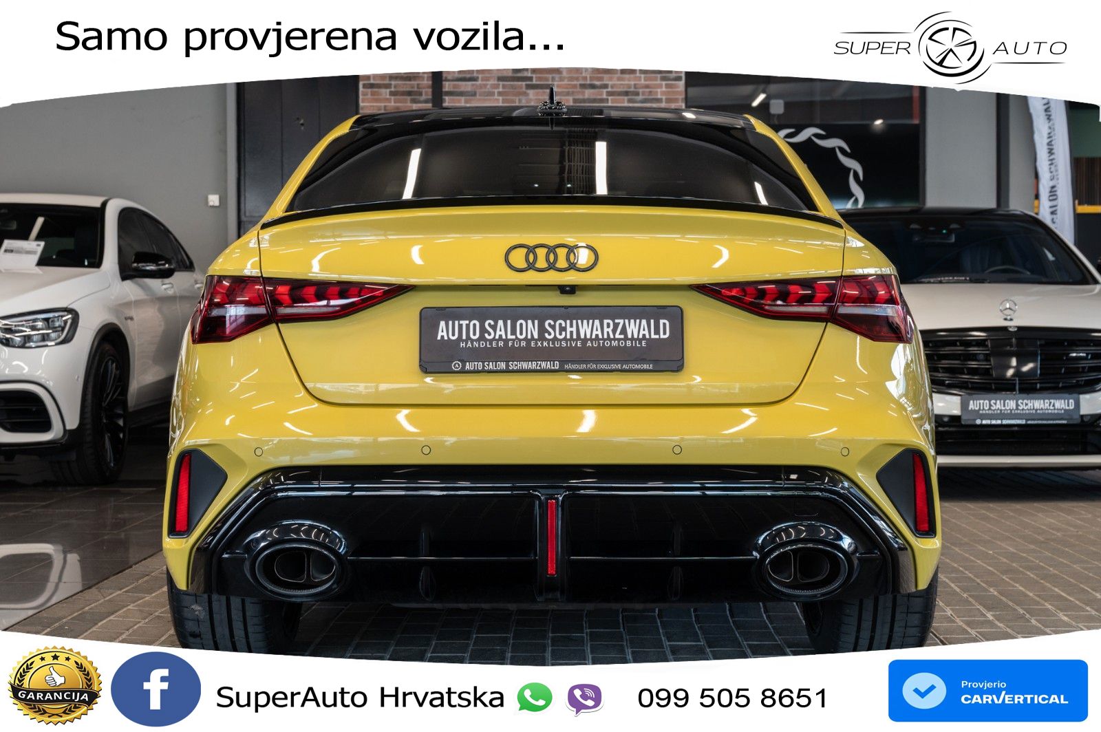 Audi RS3 Sedan 2.5 TFSI (400 KS) quattro S tronic LED+GR SJED+ACC