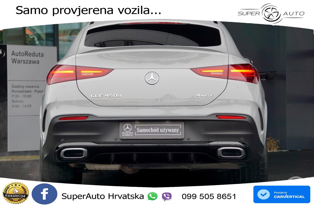 Mercedes GLE Coupe 450d (367 KS) EQ Boost 4MATIC 9G-TRONIC