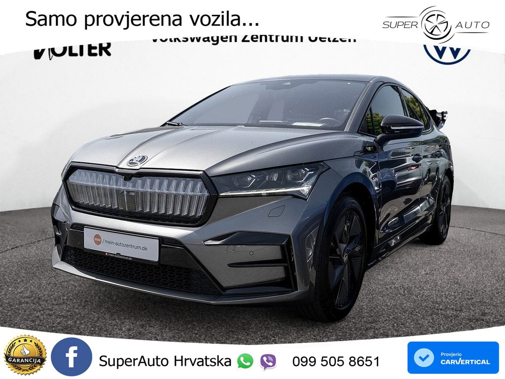 Škoda Enyaq Coupe iV RS 82 kWh (299 KS) AWD Suite LED+GR SJED+ACC